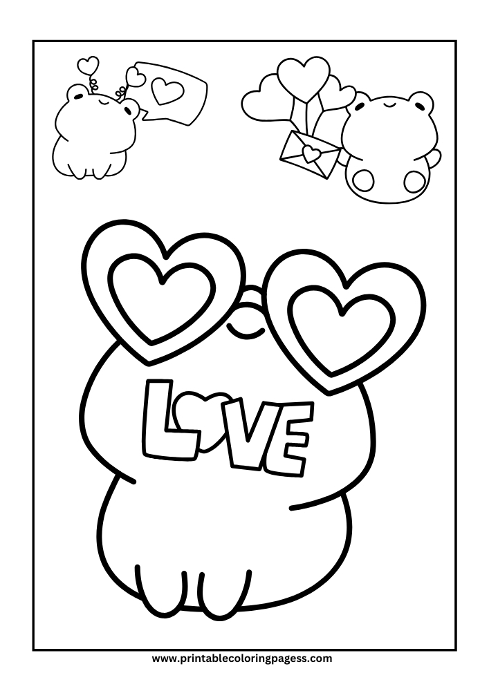 Valentine’s Day Coloring Pages: 5 Free Printable PDFs valentine's day
