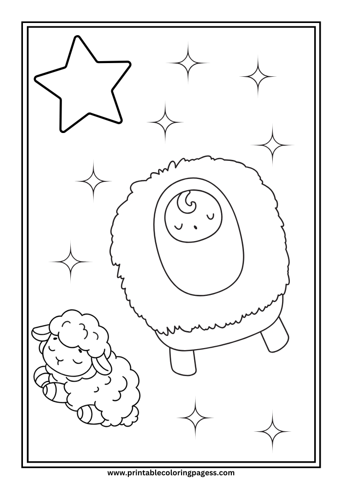 Religious Christmas Coloring Pages Religious Christmas Coloring Pages